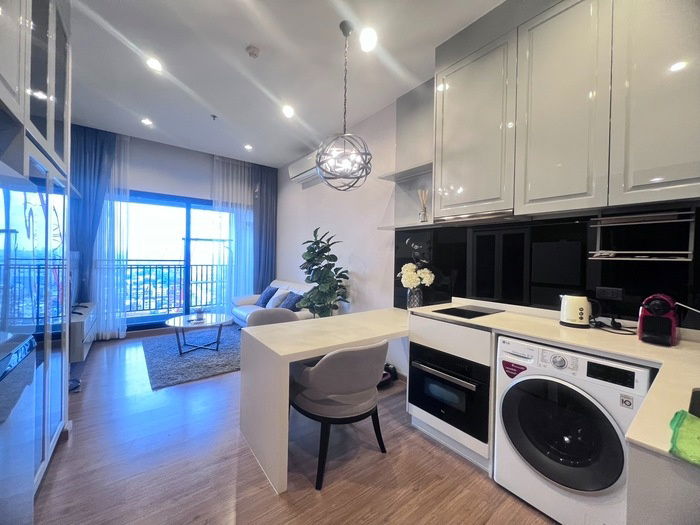 รูป 💥💥ให้เช่าคอนโดหรูพร้อมอยู่!! Chewathai Residence Bang Pho 1Bed 44 ตร.ม.ชั้น 21 ติด MRT สถานีบางโพ💥💥สอบถามได้ที่ LINE: @atfirm📲 - รูปที่ 1/15