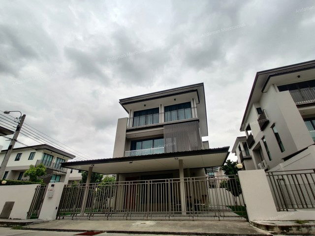 บ้านเดี่ยวให้เช่า : HR2797ให้เช่าบ้านเดี่ยว 3 ชั้น พร้อมเข้าอยู่ โครงการ AQ Arbor สวนหลวง ร.9 เฉลิมพระเกียรติ ร.9 ซอย 48