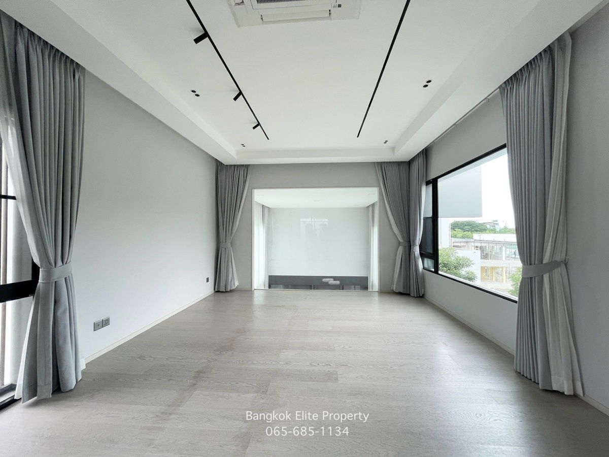 รูป ให้ เช่า บ้านเดี่ยว นันทวัน พระราม 9-ศรีนครินทร์ ติด รร นานาชาติ Wellington  ใกล้ Club House - รูปที่ 9/12