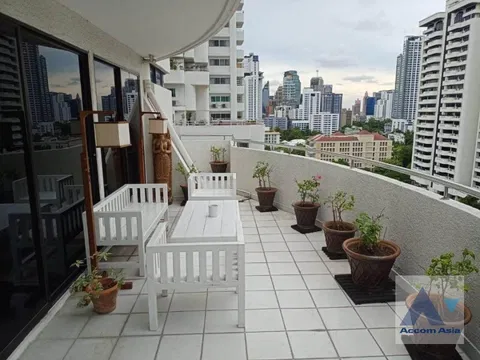 🔼🔽 AccomA 📩 Huge Terrace,Corner Unit 2 BR Condominium @Supalai Place   (AA29977)