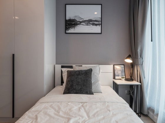 รูป Life Asoke Rama9 2 Bed 1 bath for rent with full decoration - รูปที่ 11/12