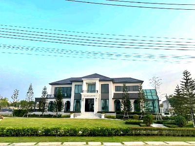 บ้านเดี่ยวให้เช่า : ให้เช่า บ้านใหม่ โครงการลัดดารมย์ จตุโชติ 15 โครงการใกล้ทางด่วนเดินทางสะดวก