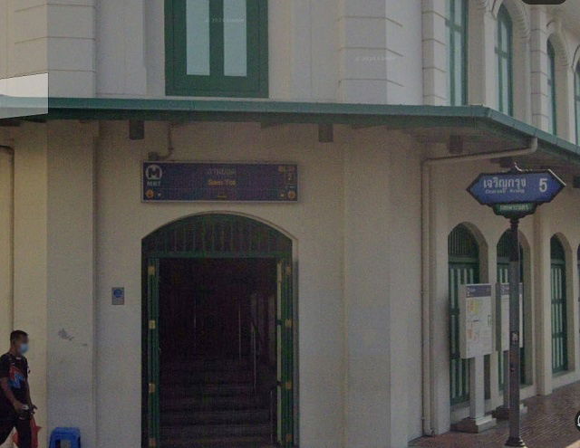 picture MRT SamYot 290m. Sampeng Market 700 m. 4-story commercial building for rent 20 sq.wa. 320 sq.m. Silp - 7/8