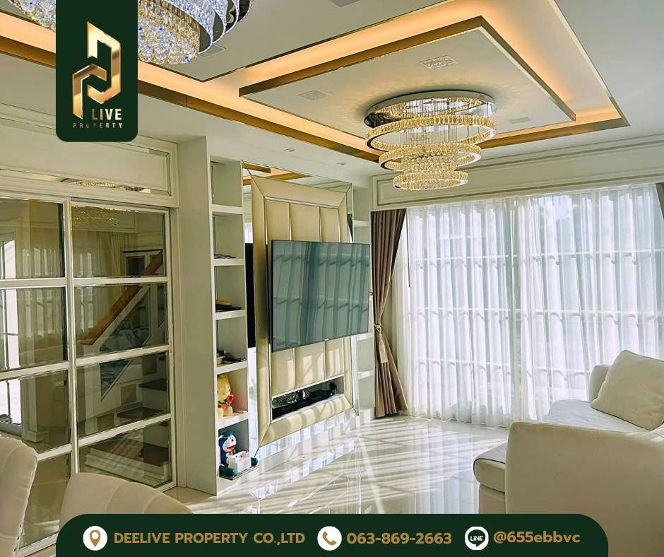 picture DLH-0013 Twin house for rent, Golden Neo Sathorn project, ready to move in, call 0638692663 LineID@655ebbvc - 3/13