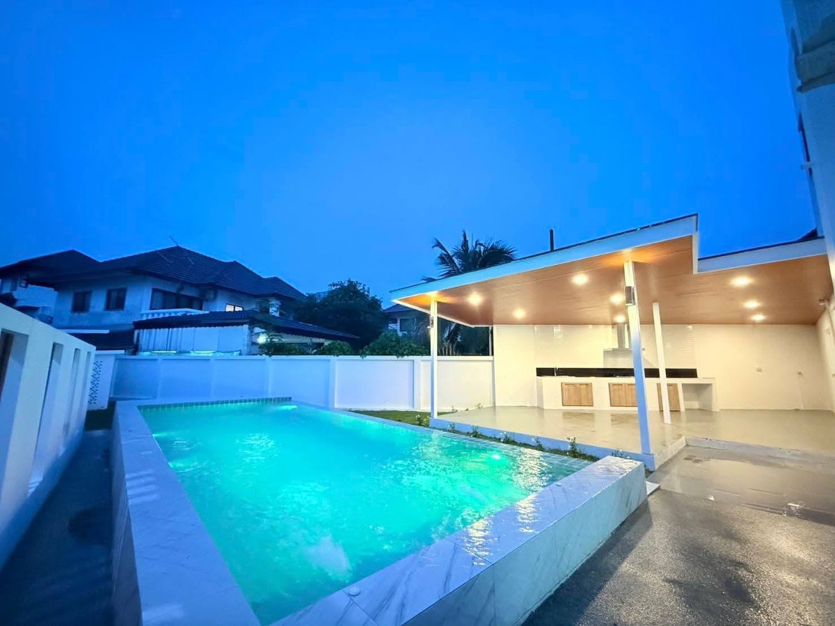 picture 🏡 Brand New Luxury Pool Villa – Mae Hia, Chiang Mai. elegant built-in furniture throughout the house. - 2/23