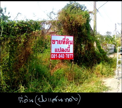Land for sale วิทยาลัยสารพัดช่างพระนคร : Land in Lampang to Chiangmai 100.70 sqms