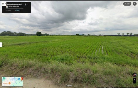 รูป ที่ดิน สร้างโกดัง สร้างบ้านจัดสรร สร้างบ้านเช่า เนื้อที่ 17 ไร่ ขายไร่ละ 7.5 แสน เมือง ลพบุรี - รูปที่ 3/8