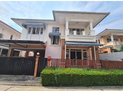 Single house for rent, fully furnished, ready to move in, Soi Phatthanakan 44