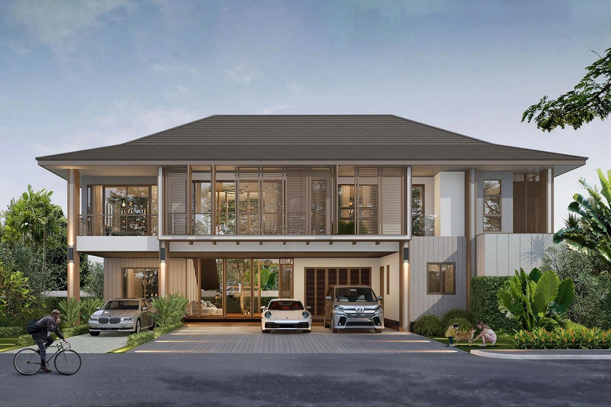 picture Burasiri Krungthep Kreetha - 🏡 Rent | Ready to Move In Luxury House with 4 Bedrooms  5 Bathrooms,📞 096-2493698 (BKK0175) - 2/26