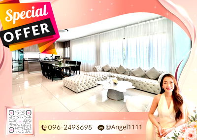 บ้านเดี่ยวให้เช่า : Burasiri Krungthep Kreetha - 🏡 Rent | Ready to Move In บ้านหรู 4 ห้องนอน 5 ห้องน้ำ ใกล้โรงเรียนนานาชาติ Brighton College 📞 096-2493698 (BKK0175)