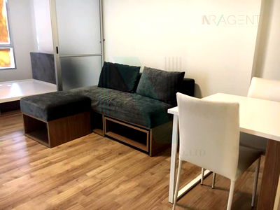 Condos for rent Soi On Nut (Sukhumvit 77) : 📌 For Rent Condo DCONDO ONNUT - RAMA 9 Building B, Floor 1,1 bed room, Room size 30.00 sqm