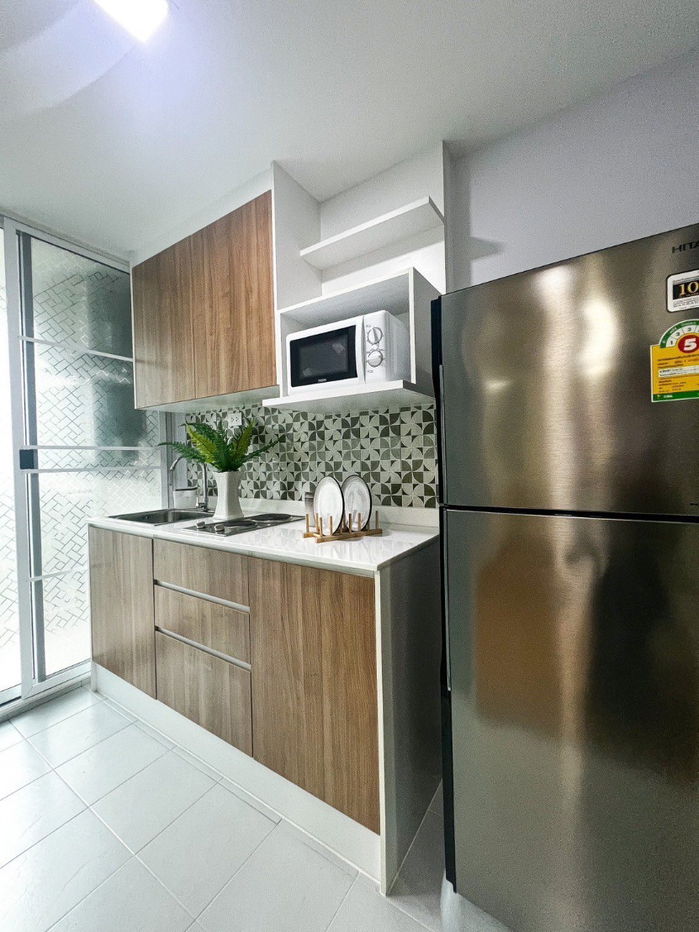 picture WS2854 [Rent] The One Plus Srinakarin 🚝 MRT Sri Kreetha Station 💸 Rental price: 13,000 baht/month - 7/11