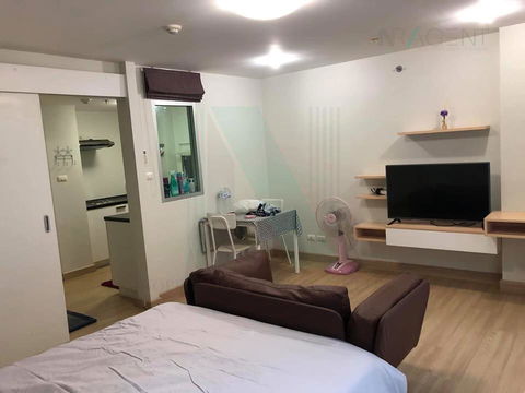 🎉 For Rent Condo THE ESCAPE SUKHUMVIT 101 Building C, Floor 6,Studio, Room size 33.00 sqm