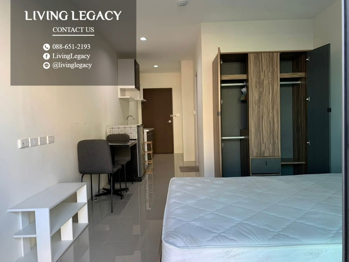 picture SP9DXO Condo For Rent Asakan Place Srinakarindra 23 Sq.M. Floor 5 line id : @livinglegacy - 3/14