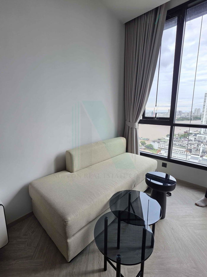 picture 📌 For Sell Condo CHAPTER CHAROENNAKHORN-RIVERSIDE Building 1, Floor 19,Studio, Room size 26 sqm - 1/8