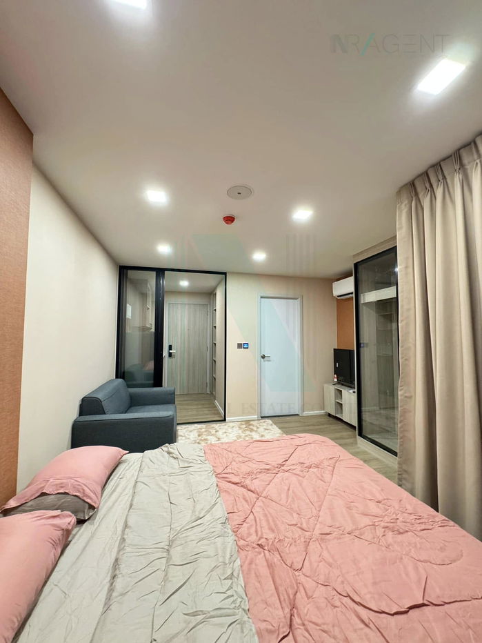 picture 📌 For Rent Condo ATMOZ FLOW MINBURI Building A, Floor 6,Studio, Room size 23 sqm - 1/8