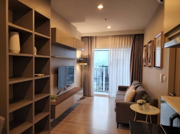 picture H002 Condo for rent Amber by Ester Star, near MRT Purple Line, beautiful room, fully furnished, ready to move in. - 9/16