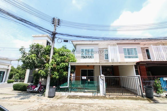 รูป ขายทาวน์เฮ้าส์ 2 ชั้น พฤกษาวิลล์ 56 ศาลายา สามพราน ต่อเติมแล้ว หลังมุม ติดป้อมยาม 26.8 ตร.ว - รูปที่ 1/12