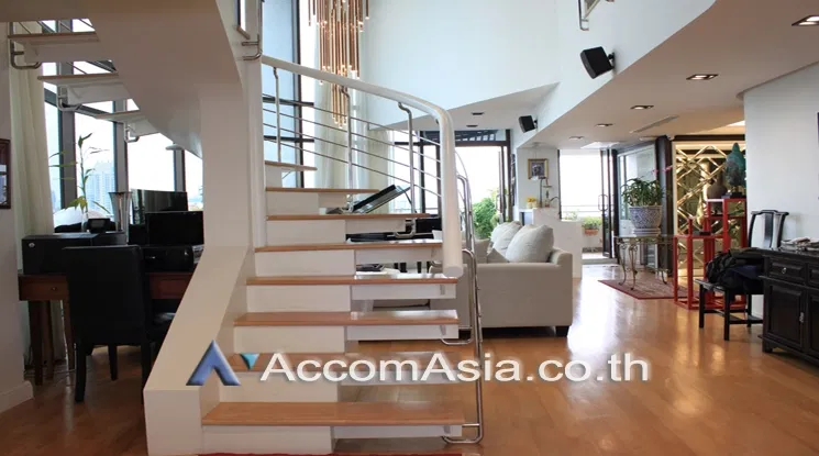 picture 🔼🔽 AccomA 📩 Penthouse,Duplex Condo 3 BR Condominium @Supalai Place   (AA23244) - 10/20