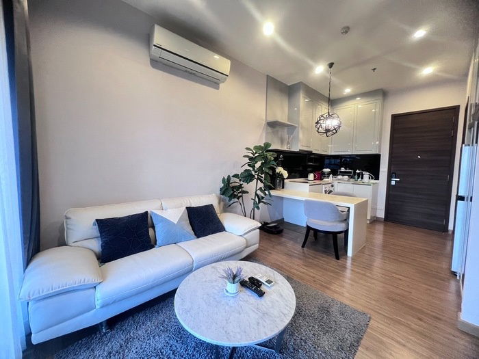 รูป 💥💥ให้เช่าคอนโดหรูพร้อมอยู่!! Chewathai Residence Bang Pho 1Bed 44 ตร.ม.ชั้น 21 ติด MRT สถานีบางโพ💥💥สอบถามได้ที่ LINE: @atfirm📲 - รูปที่ 4/15
