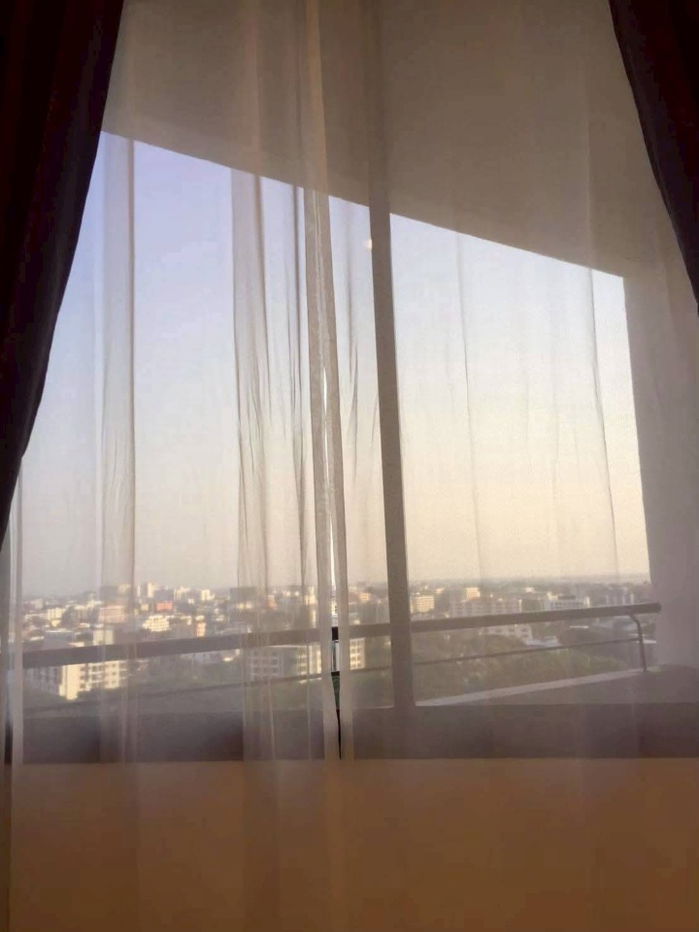 รูป ปล่อยเช่า Trio Condo ถนนห้วยแก้ว มีระเบียง เดินขึ้นไปสวน roof top  ได้สบาย ๆ จากห้อง - รูปที่ 5/18