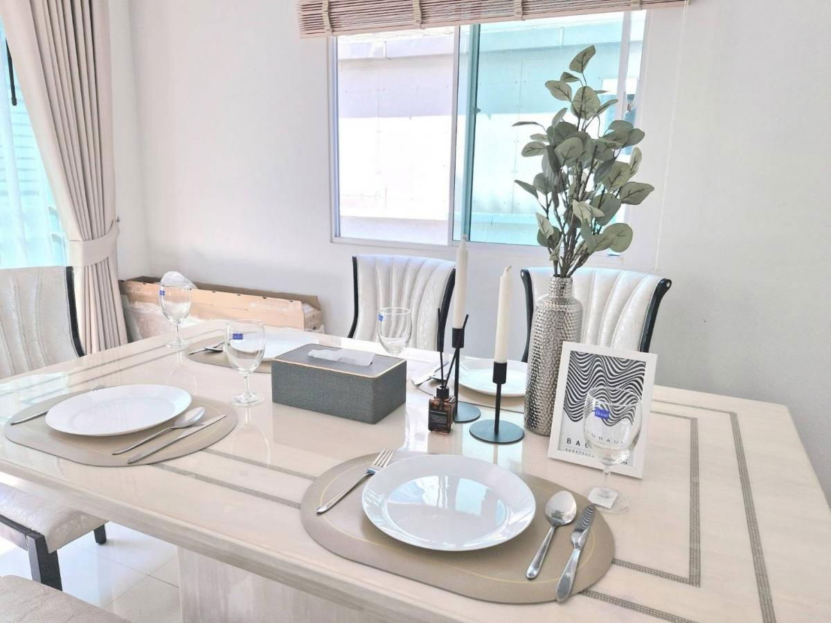 picture WS2842 [For Rent] Prueksa Village The Season Romklao-Lat Krabang ✨ Ready to move in 15 Sep. 2025 📍 ARL Suvarnabhumi 💰 Rental price 25,000 baht - 5/9