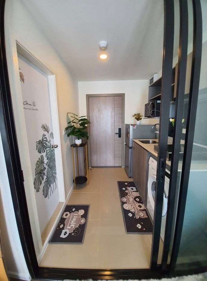 รูป ให้เช่า 𝗧𝗵𝗲 𝗢𝗿𝗶𝗴𝗶𝗻 𝗥𝗮𝗺𝗶𝗻𝘁𝗿𝗮 𝟴𝟯 𝗦𝘁𝗮𝘁𝗶𝗼𝗻 🏡 𝟵,𝟱𝟬𝟬 มีเครื่องซักผ้า‼️#ตอบแชทไว 🔥🔥  รหัส M1427 - รูปที่ 4/8