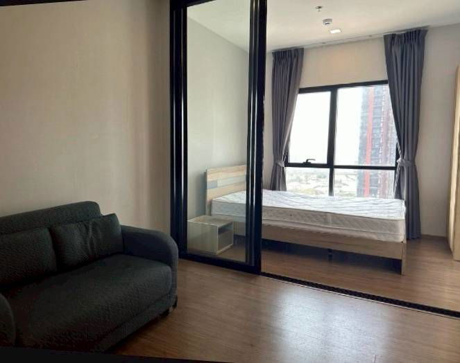 picture Condo for rent at Metris Rama 9-Ramkhamhaeng. **Pets allowed** 1 bedroom, 1 bathroom, 28 sq m, 15th floor. - 1/7