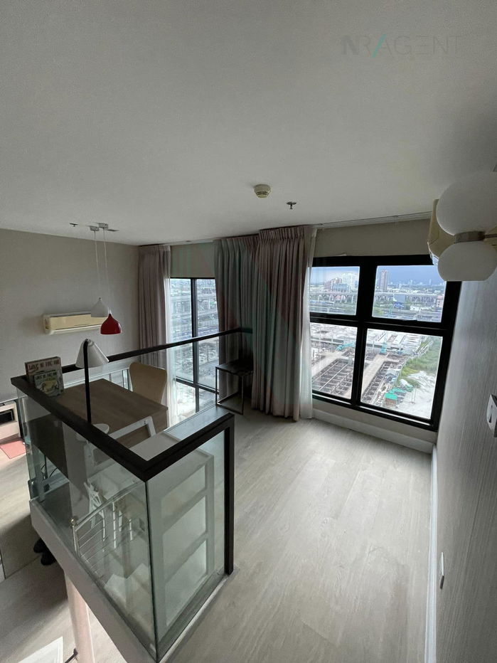 รูป ให้เช่าคอนโด เดอะ สกาย สุขุมวิท อาคาร E ชั้น 12 Duplex ขนาด 46.00 ตรม ใกล้ โรงเรียนนานาชาติ เบิร์คลีย์ บางนา - รูปที่ 4/8