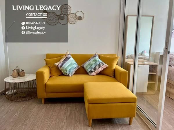 picture T1QDOZ Condo For Rent Regent Home Bangna 28 Sq.M. Floor 10 Building B line id : @livinglegacy - 2/6