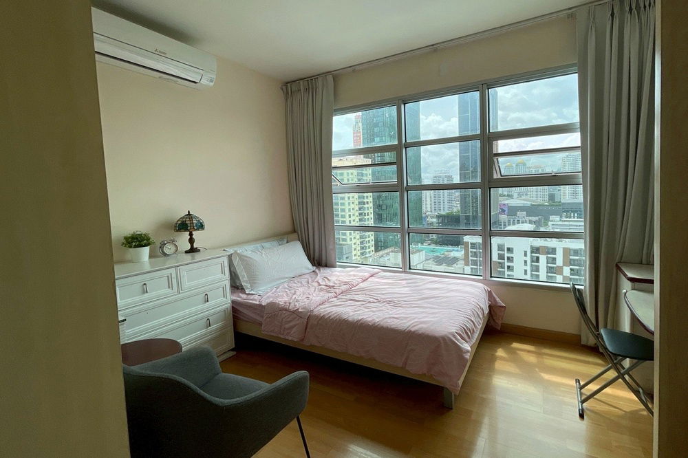 รูป 🔥 สำหรับขาย !! ห้องหายาก !!, ชั้นสูง 18++, ห้องกว้าง, 🔥 Code C20250800061..Baan Klang Krung Siam - Pathumwan, 3 นอน, 3 น้ำ, แต่งครบ, ราคาพิเศษ!!📣📣 - รูปที่ 2/10