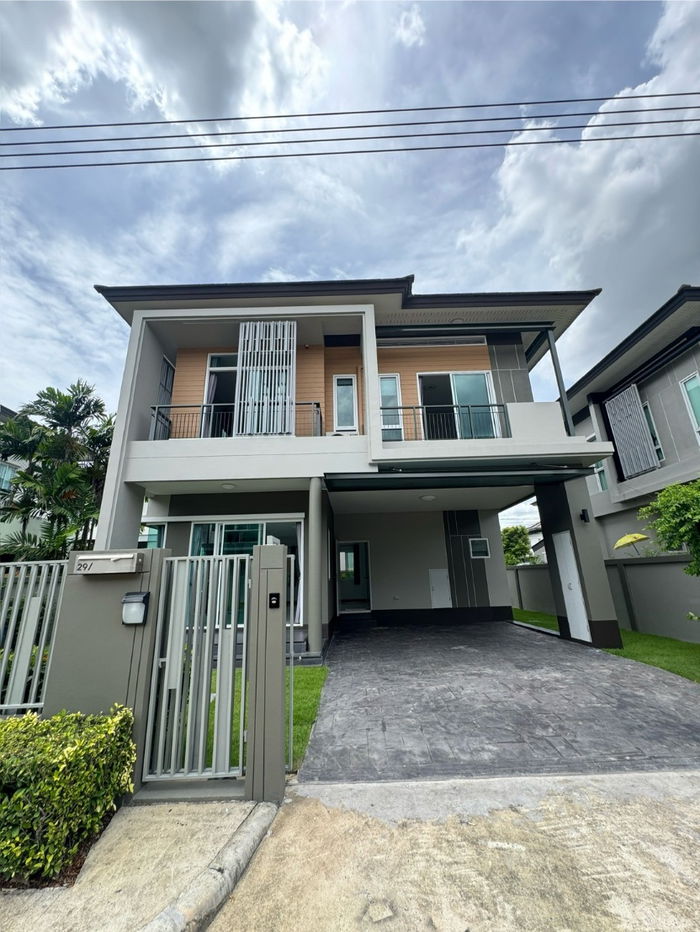 รูป 🏡ขายบ้านหรู ใหม่เอี่ยม ไม่เคยมีคนอยู่!  📣3 นอน ย่านรามอินทรา เสนาพาร์ค แกรนด์ รามอินทรา✨#AS-792 - รูปที่ 2/42