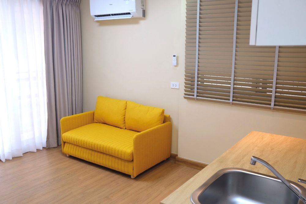 รูป ขายคอนโดอัสสกาญจน์เพลส 2 ห้องนอน รามคำแหง 105/1 รีโนเวทใหม่ พร้อมเข้าอยู่ ทำเลดีใกล้ MRT ลำสาลี - รูปที่ 2/10
