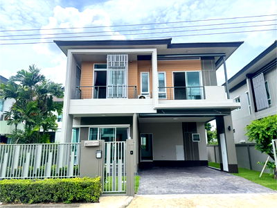 บ้านเดี่ยว ถนนปัญญาอินทรา : 🏡ขายบ้านหรู ใหม่เอี่ยม ไม่เคยมีคนอยู่!  📣3 นอน ย่านรามอินทรา เสนาพาร์ค แกรนด์ รามอินทรา✨#AS-792