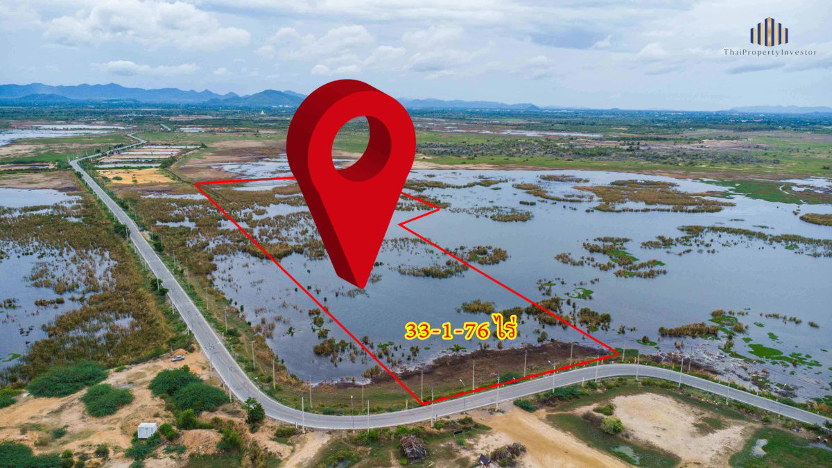 picture Great investment land! 33-1-76 rai plot, located on Highway 1021, with a 75-meter frontage and two public roads. High-potential location.  - 1/12
