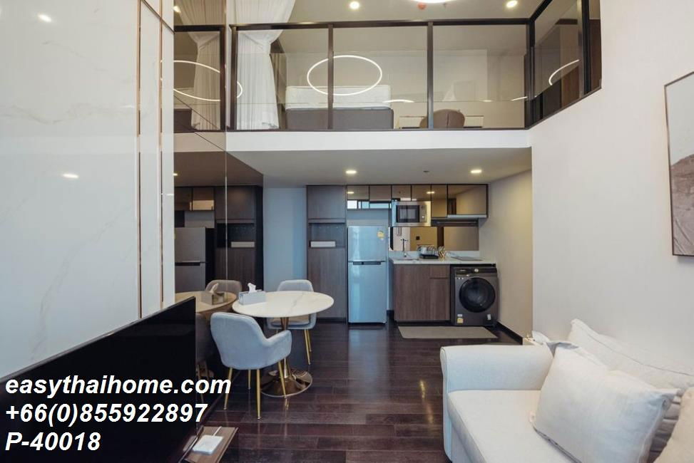 รูป P-40018 ให้เช่า คอนโด พาร์ค ออริจิ้น ทองหล่อ Sukhumvit Rd, Bang Na Tai, Bang Na, Bangkok พร้อมอยู่ ราคาถูก Line Id @easythaihome 085-592-2897 - รูปที่ 2/10