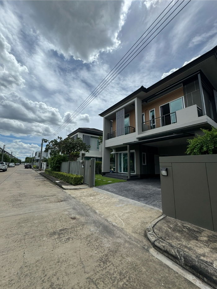 รูป 🏡ขายบ้านหรู ใหม่เอี่ยม ไม่เคยมีคนอยู่!  📣3 นอน ย่านรามอินทรา เสนาพาร์ค แกรนด์ รามอินทรา✨#AS-792 - รูปที่ 3/42
