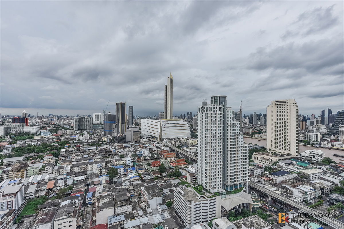 picture Urbano Absolute Sathon-Taksin ✨ Beautiful unit, high floor, open view 🏙️ Near BTS Krung Thonburi - 16/16