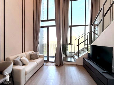 คอนโดให้เช่า : For rent Whizdom The Forestias (Mytopia) ห้อง Duplex ขนาดใหญ่ 46.28 sq.m. 1 bedroom 