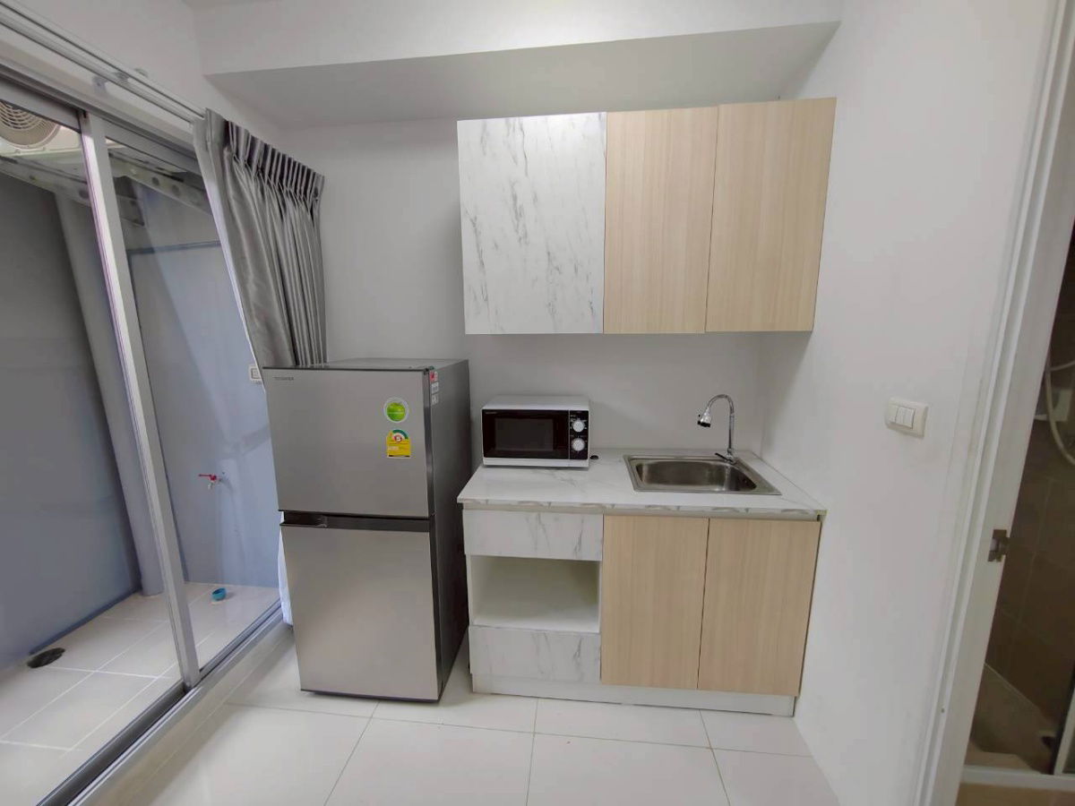 picture For rent: Plum Condo Lat Phrao 101 (1 bedroom), 3rd floor, Building A, near the Yellow Line, Lat Phrao 101 Station - 4/11