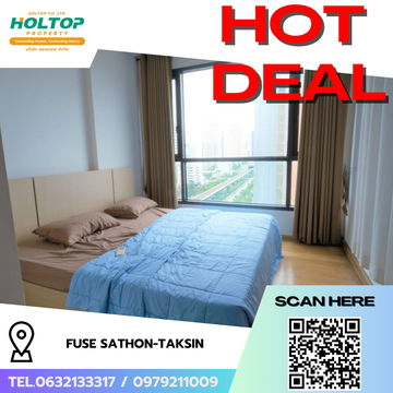 #R6038 🎉 290868 Condo for rent Fuse Sathon-Taksin 