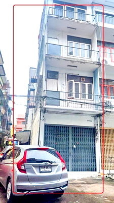 Shophouses for rent กระทรวงมหาดไทย : Thewet Samsen Rama8 Bridge 450m. MRT WatMangko 3.3 km.5-story commercial building for rent with roof