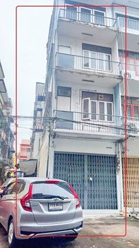 Thewet Samsen Rama8 Bridge 450m. MRT WatMangko 3.3 km.5-story commercial building for rent with roof