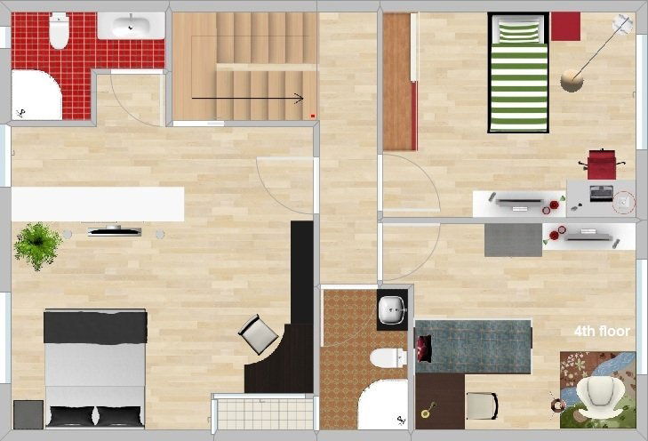 picture (Owner Post) Spacious 4-Storey Townhome for Sale – (Extra usage space 370 Sq.m.) Praditmanutham Road, Kaset-Nawamin. - 6/9