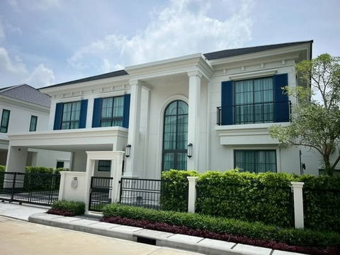 HR2760ให้เช่าบ้านเดี่ยว ตกแต่งพร้อมอยู่ โครงการเศรษฐสิริ บางนา กม.10 (แสนสิริ)