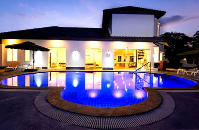 บ้านเดี่ยว ชลบุรี : ขายบ้านพูลวิลล่าทำเลซอยหนองปรือแยกมิตรกมล