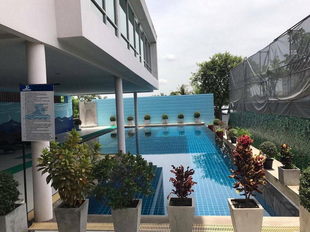 picture Call : 091-545-5346 Condo Airlink Residence @Suvarnabhumi Airport, 32 sq.m 7th floor Corner Unit, Fully furnished - 6/10