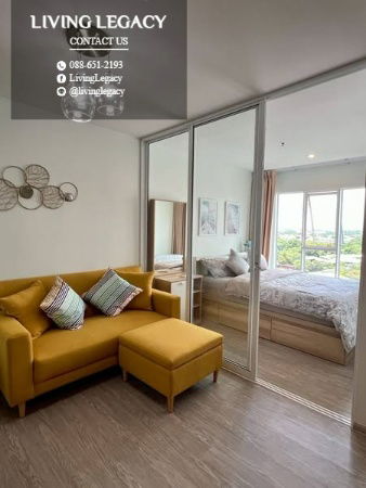 picture T1QDOZ Condo For Rent Regent Home Bangna 28 Sq.M. Floor 10 Building B line id : @livinglegacy - 3/6