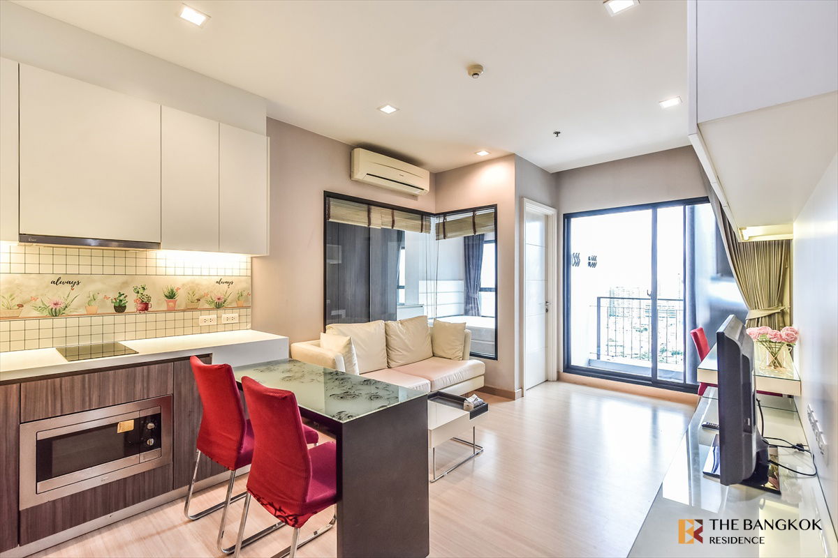 picture Urbano Absolute Sathon-Taksin ✨ Beautiful unit, high floor, open view 🏙️ Near BTS Krung Thonburi - 8/16