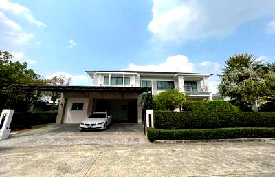 บ้านเดี่ยวให้เช่า : ให้ เช่า บ้านเดี่ยว เพอร์เฟค มาสเตอร์พีซ ราชพฤกษ์ ใกล้โรงเรียน DBS